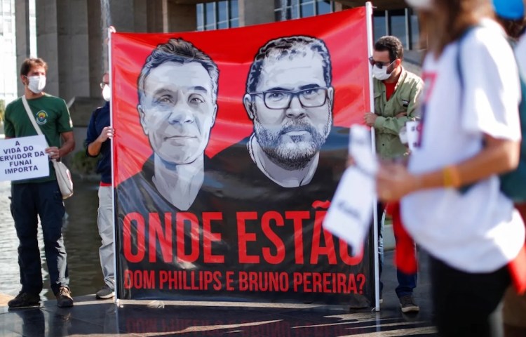 Dom Phillips and Bruno Pereira